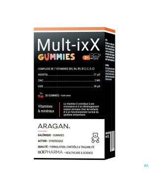 Multi ixx gummies    30