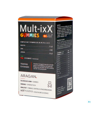 Multi ixx gummies    30