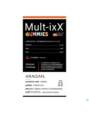 Multi ixx gummies    30