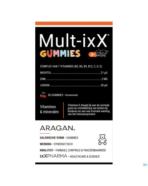 Multi ixx gummies    30