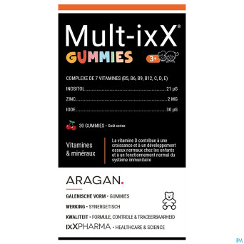 Multi ixx gummies    30