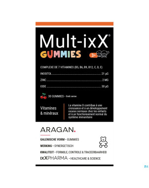 Multi ixx gummies    30