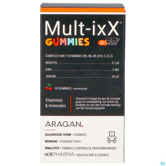 Multi ixx gummies    30