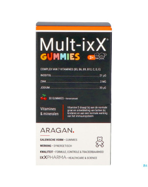 Multi ixx gummies    30