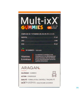 Multi ixx gummies    30