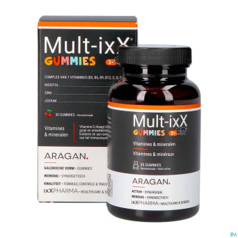 Multi ixx gummies    30