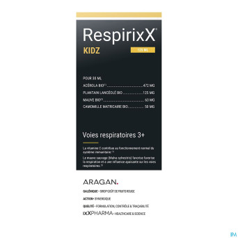 Respirixx kidz sirop    125ml