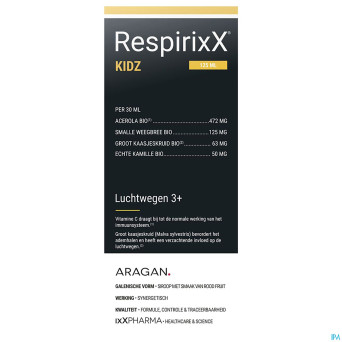 Respirixx kidz sirop    125ml