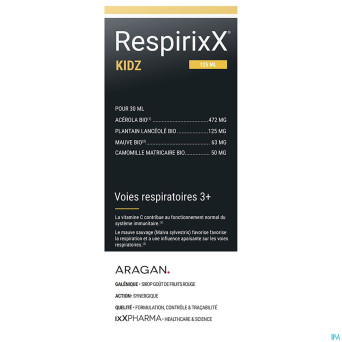 Respirixx kidz sirop    125ml
