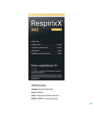 Respirixx kidz sirop    125ml