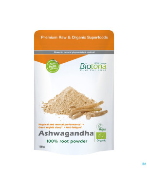 Biotona bio ashwaganda raw    150g