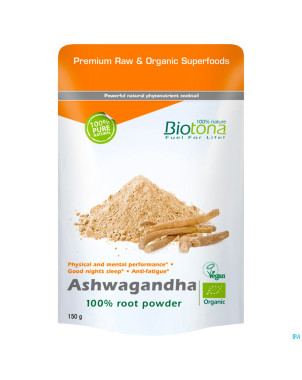 Biotona bio ashwaganda raw    150g