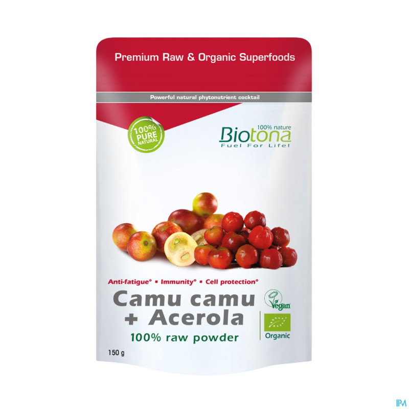 Biotona bio camu camu+acerola raw    150g