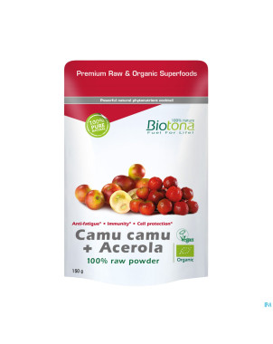 Biotona bio camu camu+acerola raw    150g