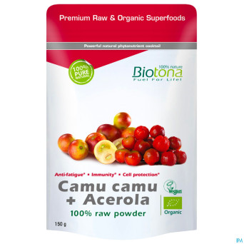 Biotona bio camu camu+acerola raw    150g