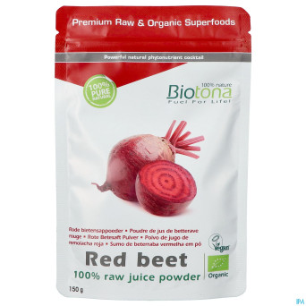 Biotona bio betterave rouge  raw    150g