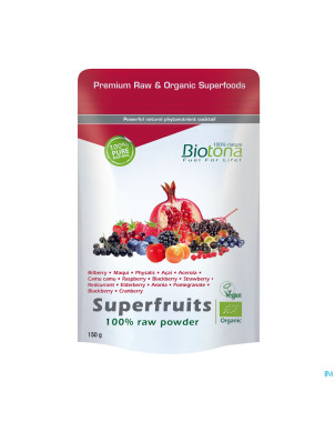 Biotona bio superfruits raw    150g