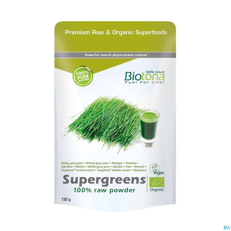 Biotona bio supergreens raw    150g