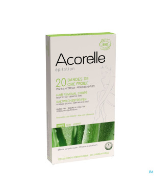 Acorelle bandes depilatoires corps 2x10