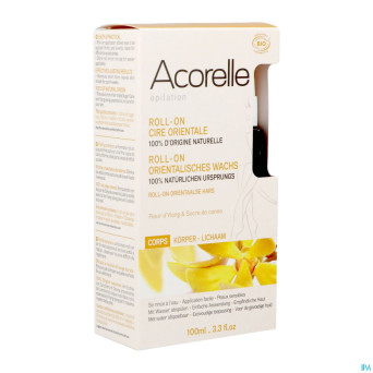 Acorelle cire orient.ylang&sucre canne rollon100ml