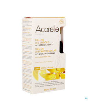 Acorelle cire orient.ylang&sucre canne rollon100ml