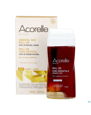 Acorelle cire orient.ylang&sucre canne rollon100ml