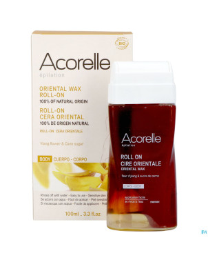 Acorelle cire orient.ylang&sucre canne rollon100ml