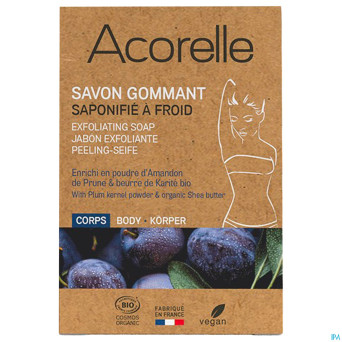 Acorelle savon gommant solide