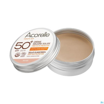 Acorelle creme solaire solide spf30+ 30g