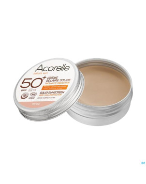Acorelle creme solaire solide spf30+ 30g
