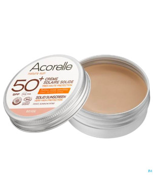 Acorelle creme solaire solide spf30+ 30g