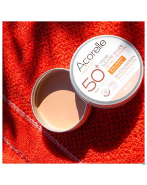 Acorelle creme solaire solide spf30+ 30g