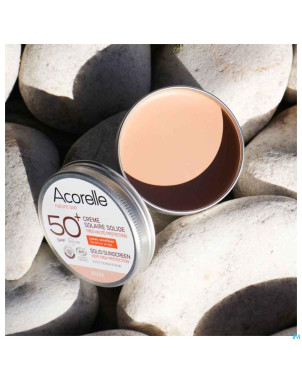 Acorelle creme solaire solide spf30+ 30g