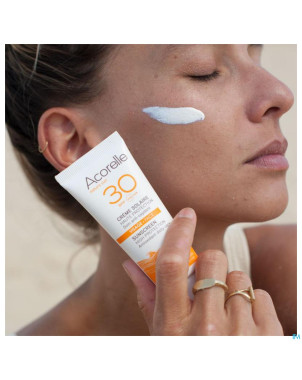 Acorelle creme solaire visage spf30 40ml