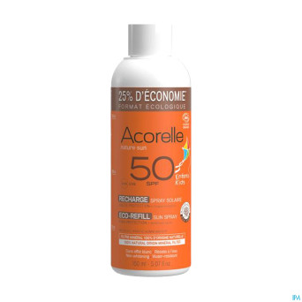 Acorelle rech.spray solaire enfants spf50 150ml