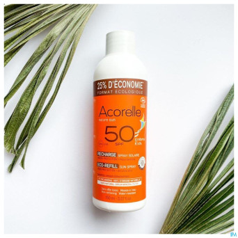 Acorelle rech.spray solaire enfants spf50 150ml