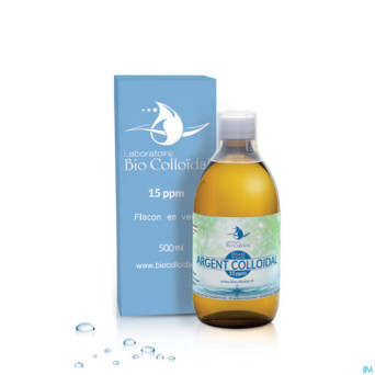 Bio coloidal argent colloidal 15ppm    500ml