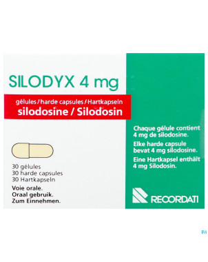 Silodyx 4mg orifarm    caps dur 30x4mg pip