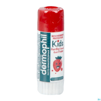 Dermophil protection levres kids fraise   stick 4g
