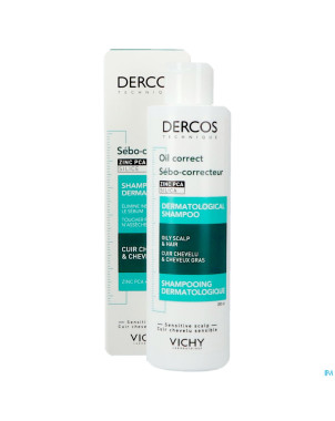 Vichy dercos sh dermato sebo-correcteur    200ml