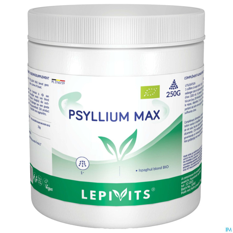 Psyllium max 250g lepivits