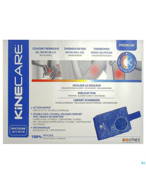 Biosynex coussin thermique multi-zones 20x30cm