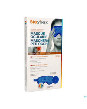 Biosynex coussin thermique masque oculaire 20x10cm
