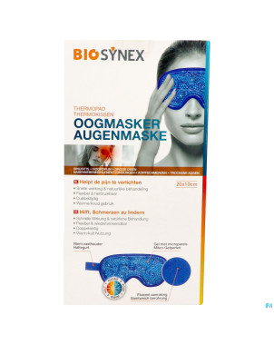 Biosynex coussin thermique masque oculaire 20x10cm