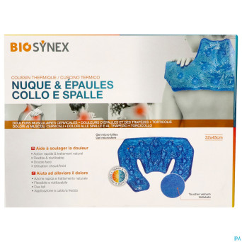 Biosynex coussin thermique epaule&nuque 32x45cm