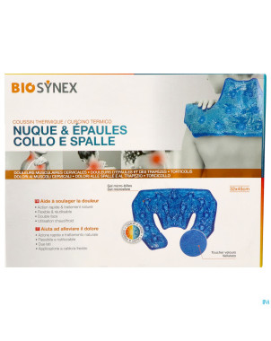 Biosynex coussin thermique epaule&nuque 32x45cm