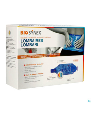 Biosynex coussin thermique lombaires 17x43cm