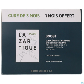 Lazartigue boost chute cheveux cure    comp 90
