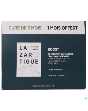 Lazartigue boost chute cheveux cure    comp 90