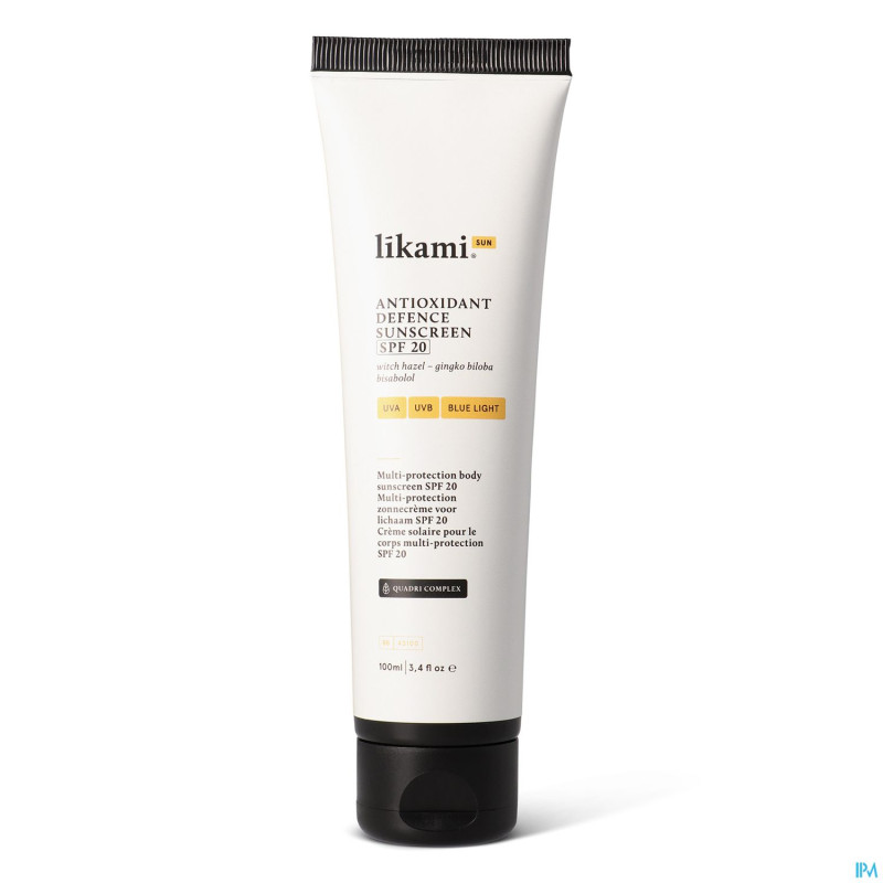Likami defence sunscreen spf20    100ml